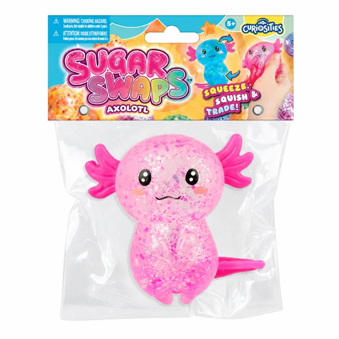 ORB 2.5 Inch Sugar Swaps™ Axolotl Squishy Sensory Toy - Assorted