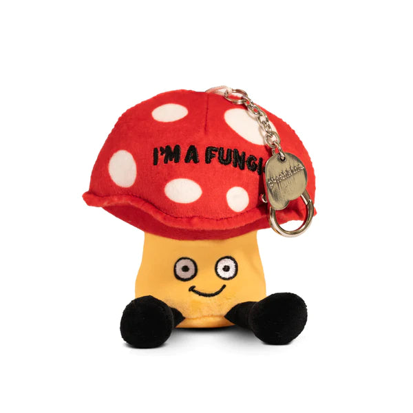 Punchkins Bites - I'm A Fungi Mushroom Plush Clip