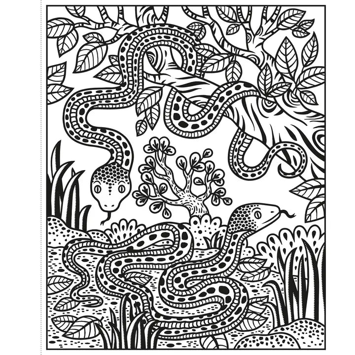 Usborne Magic Painting Book - Zoo