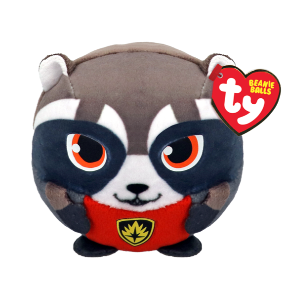 Ty Puffies Beanie Ball 4 Inch Rocket