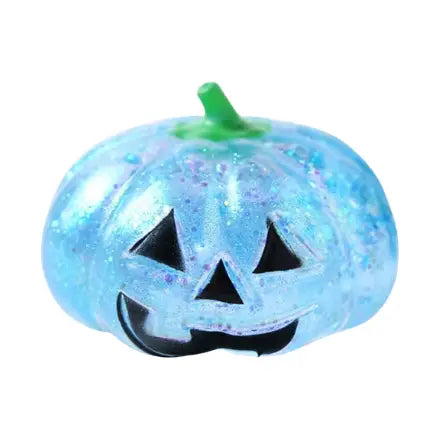 Sugar Gel Squishy 3 Inch Pumpkin Halloween Maltose Filled Sensory Toy - Assorted