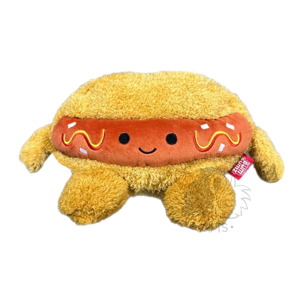 Bum Bumz 7.5 Inch Henry the Hot Dog Snack Bumz Plush Toy - Owl & Goose Gifts