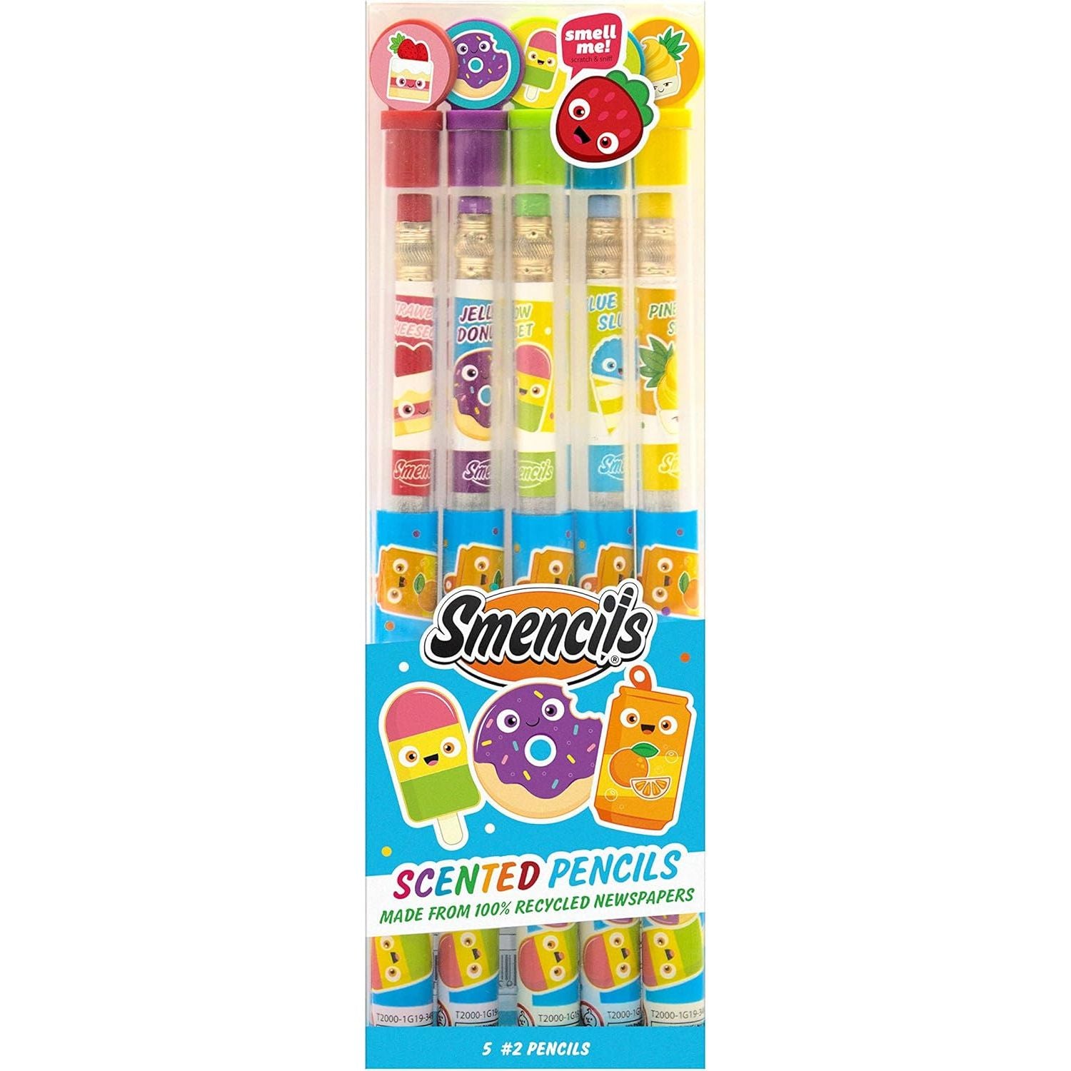 Scentco Smencils Scented Pencils - 5 Pack
