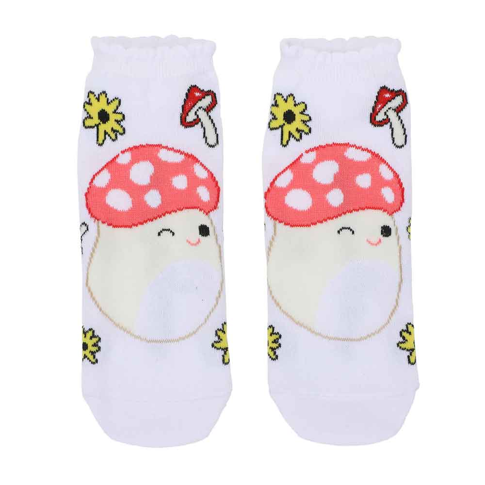 Squishmallow Women's 5 Pack Scalloped Edge Socks - Owl & Goose Gifts