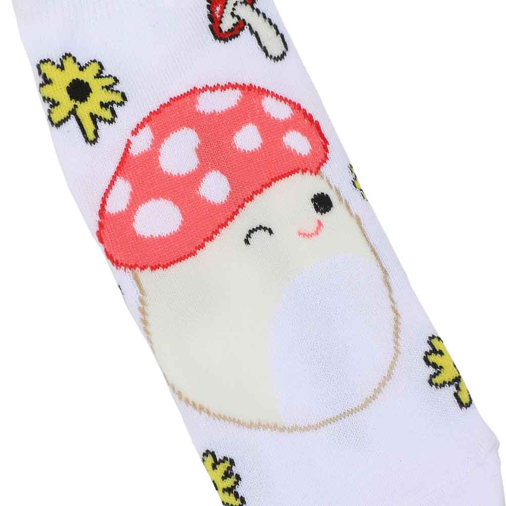 Squishmallow Women's 5 Pack Scalloped Edge Socks - Owl & Goose Gifts