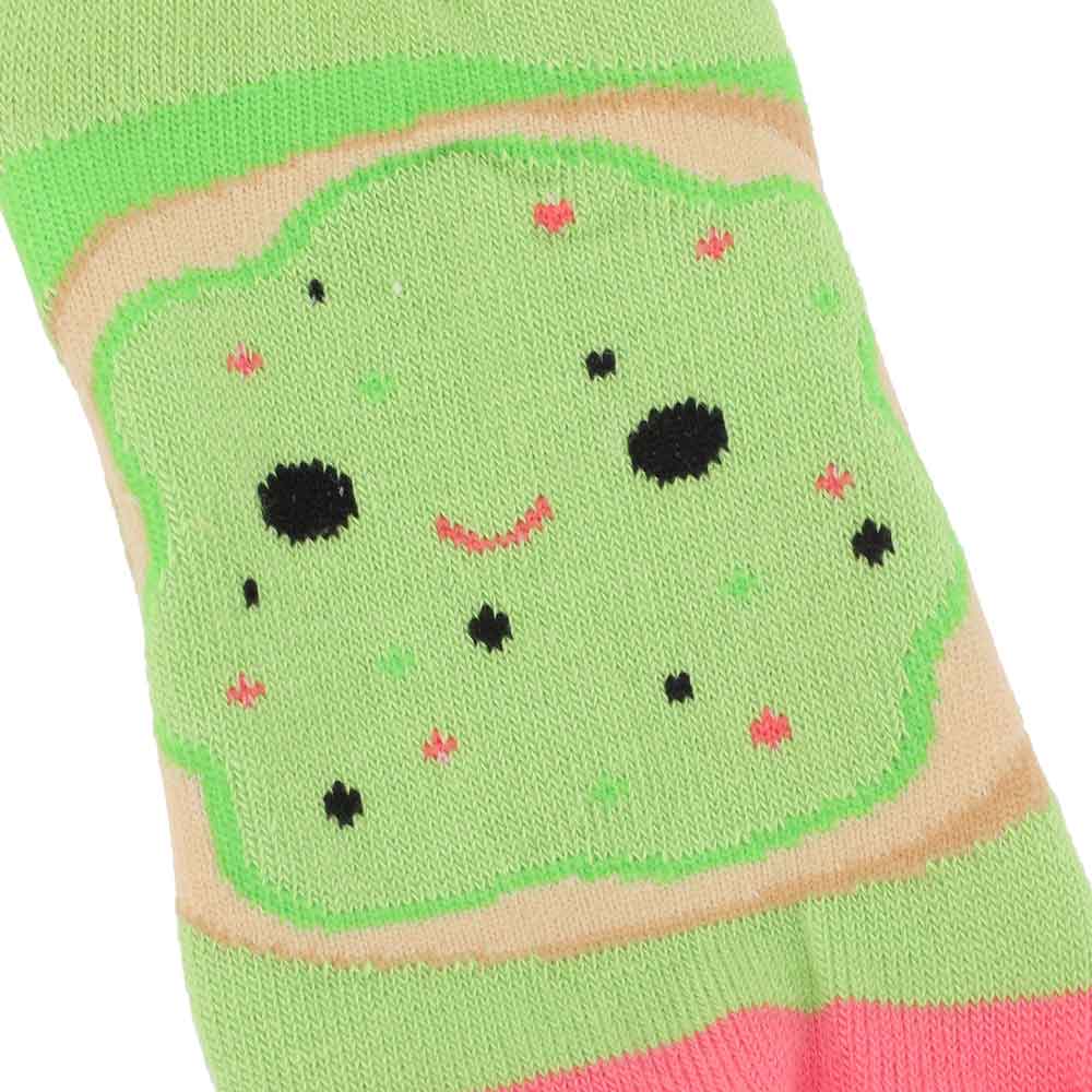 Squishmallow Youth 6 Pack Ankle Socks - Food Squad - Owl & Goose Gifts