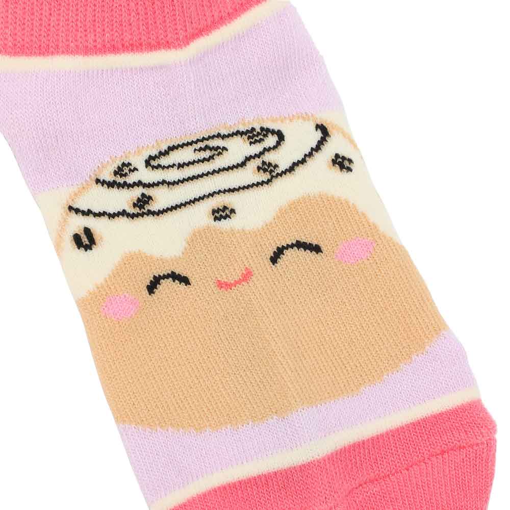 Squishmallow Youth 6 Pack Ankle Socks - Food Squad - Owl & Goose Gifts