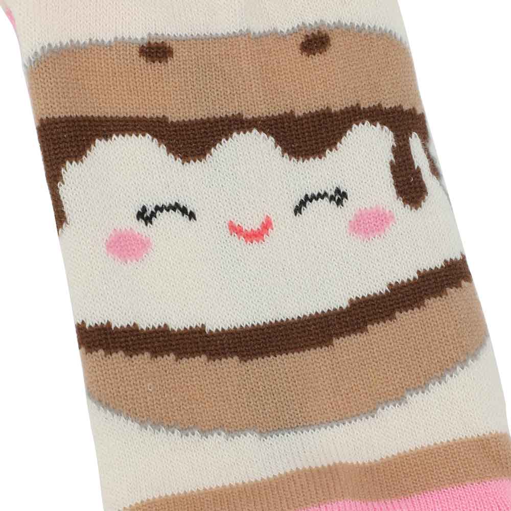 Squishmallow Youth 6 Pack Ankle Socks - Food Squad - Owl & Goose Gifts