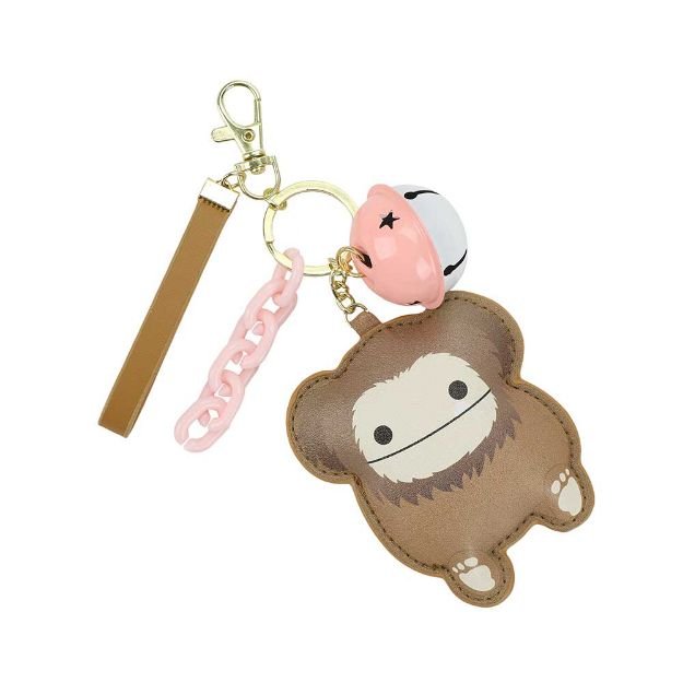 Squishmallow Benny the Bigfoot Multi Charm Keychain - Owl & Goose Gifts