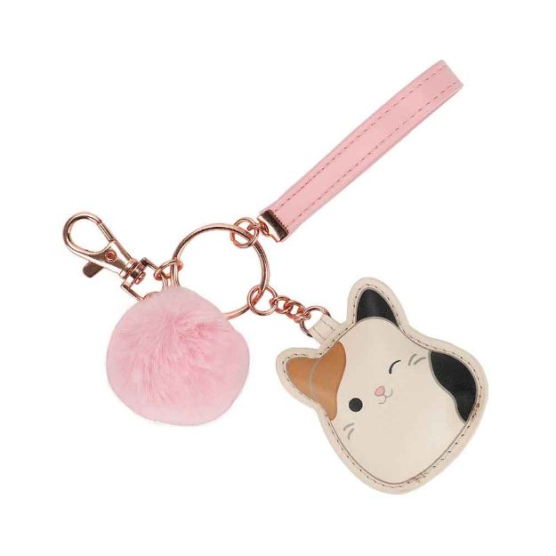 Squishmallow Cam the Cat Multi Charm Keychain - Owl & Goose Gifts