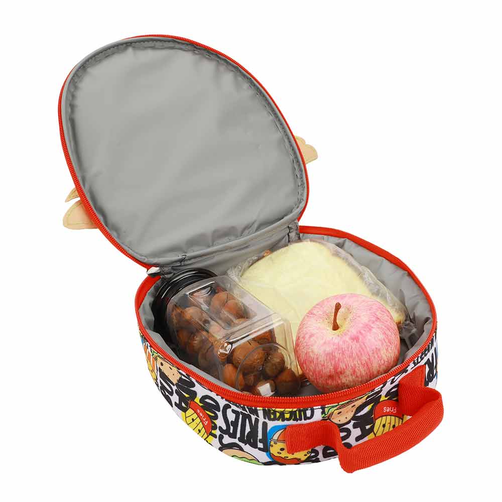 Squishmallow Carl the Cheeseburger Insulated Lunch Tote - Owl & Goose Gifts