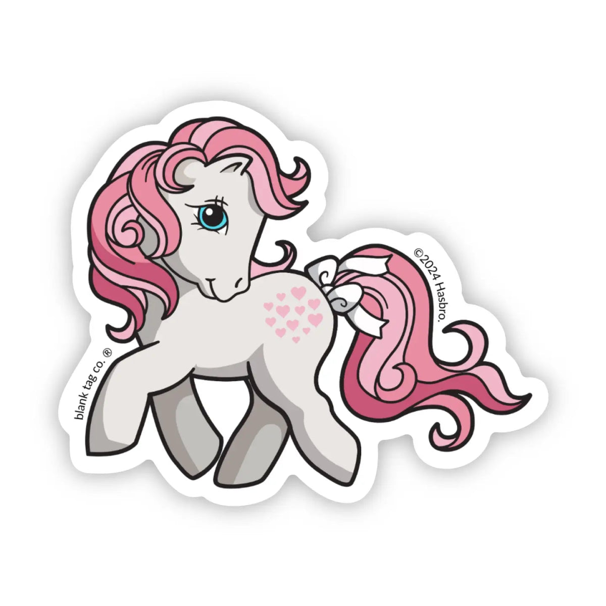 My Little Pony Snuzzle Vinyl Sticker by Blank Tag Sticker Co. - Owl & Goose Gifts