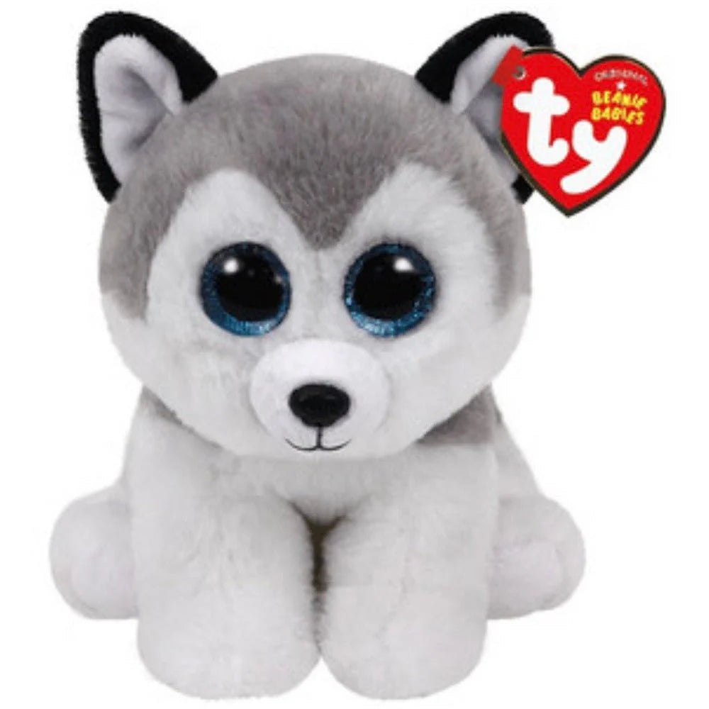 Ty Beanie Boos 8 Inch Buff the Husky Dog Plush Toy