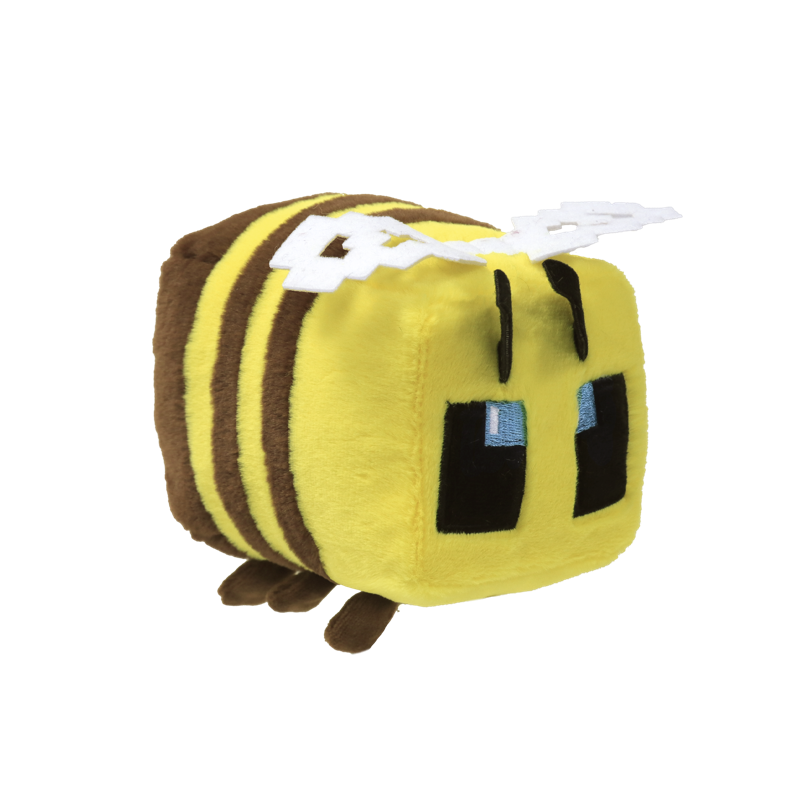 Ty Beanie Babies 8 Inch Minecraft Bee Floppy Plush Toy