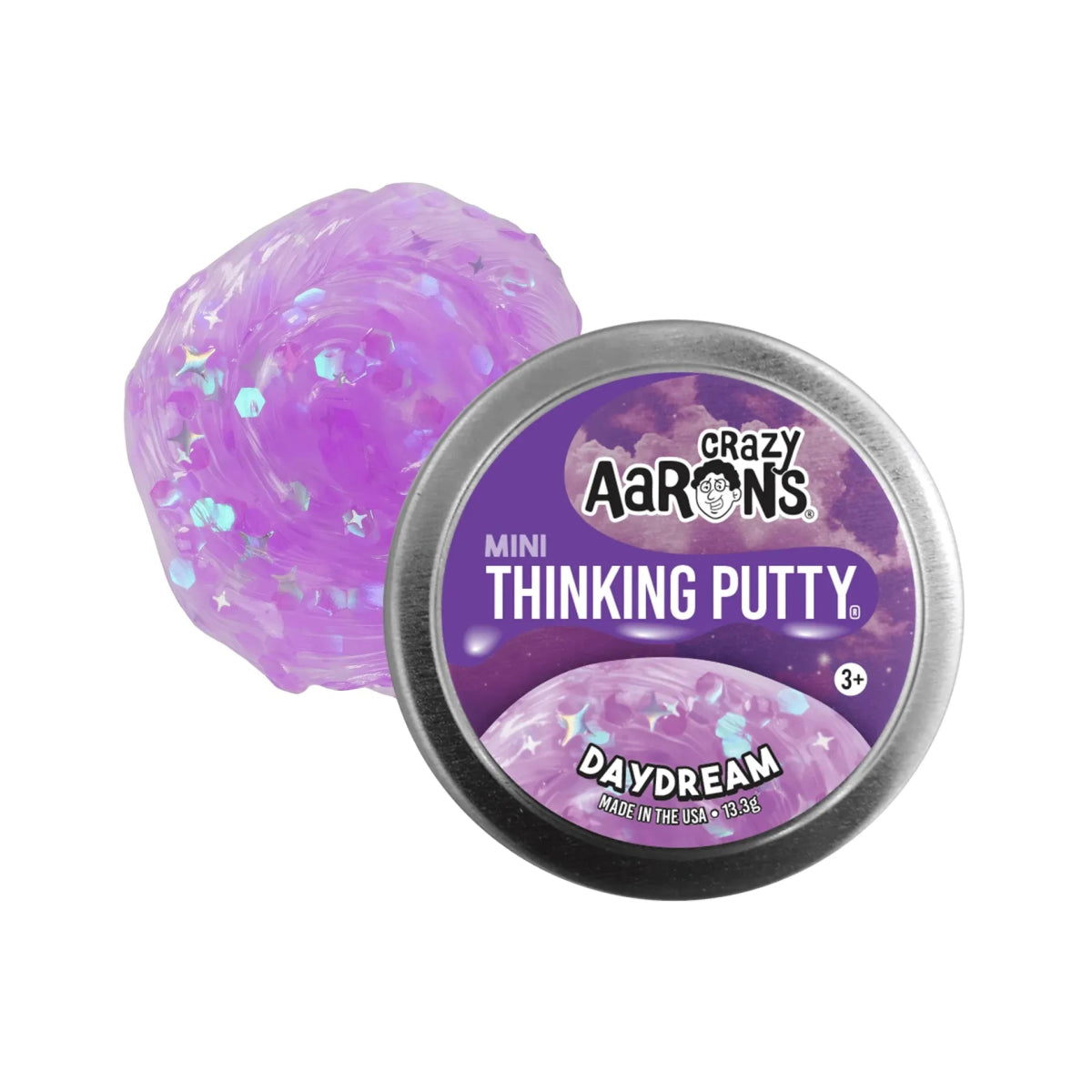 Crazy Aarons Daydream Mini 2 Inch Thinking Putty Tin - Owl & Goose Gifts