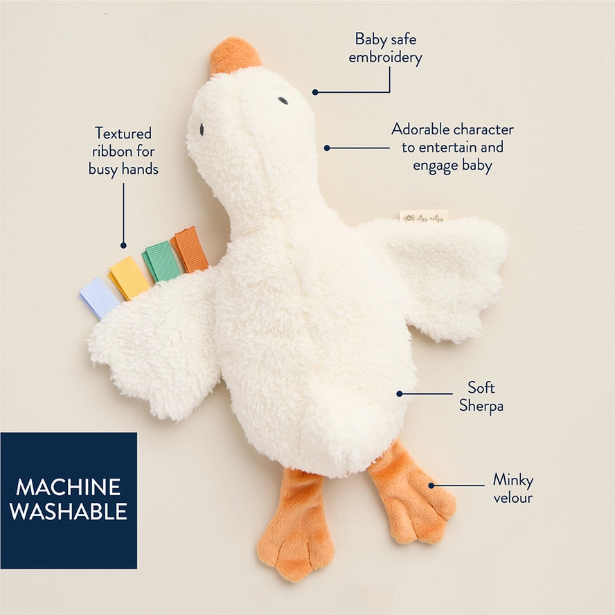 Itzy Ritzy Itzy Huggable™ Gracie Goose Plush Toy