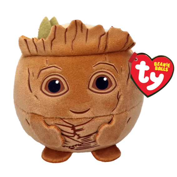 Ty Puffies Beanie Ball 4 Inch Groot
