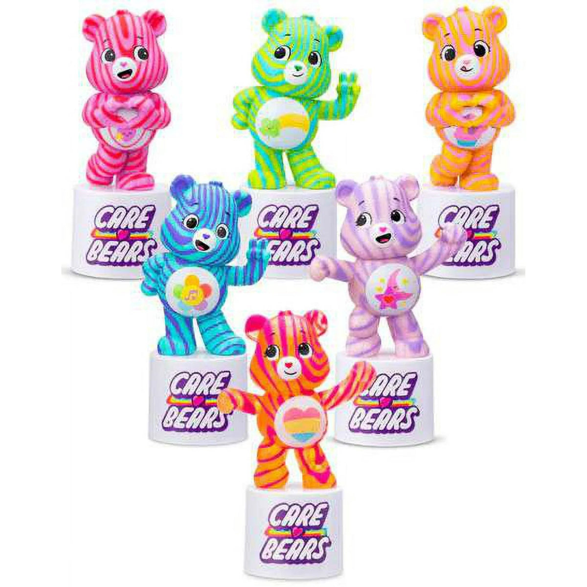 Care Bears Peel N' Reveal Series 2 Mystery Figure - Owl & Goose Gifts