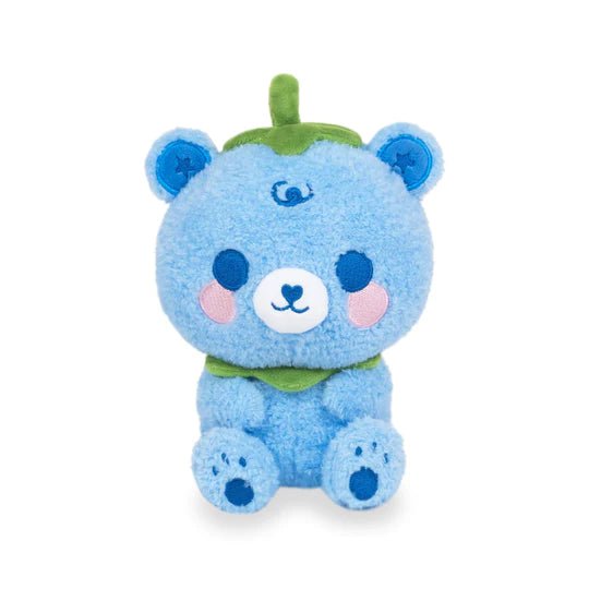 Cuddle Barn 6 Inch Lil' Series Bloo the Blueberry Bear Plush Toy - Owl & Goose Gifts