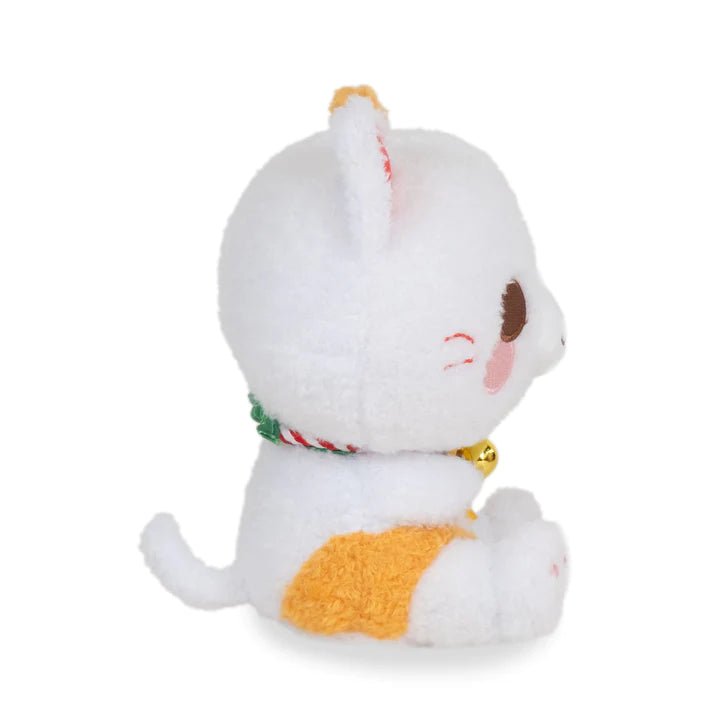 Cuddle Barn 6 Inch Lil' Series Mina the Maneki - Neko Plush Toy - Owl & Goose Gifts