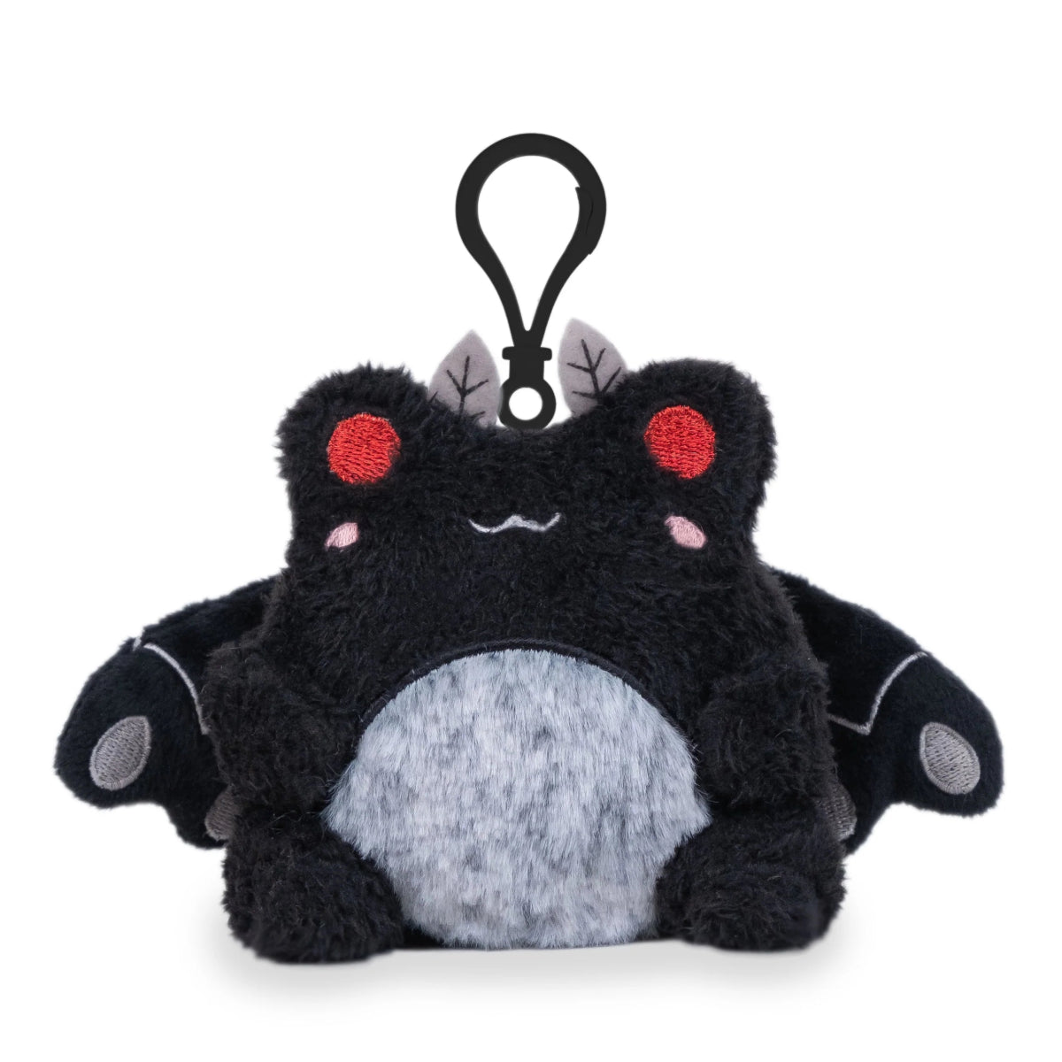 Cuddle Barn 3 Inch Mothman Wawa the Frog Kawaii Plush Clip - Owl & Goose Gifts