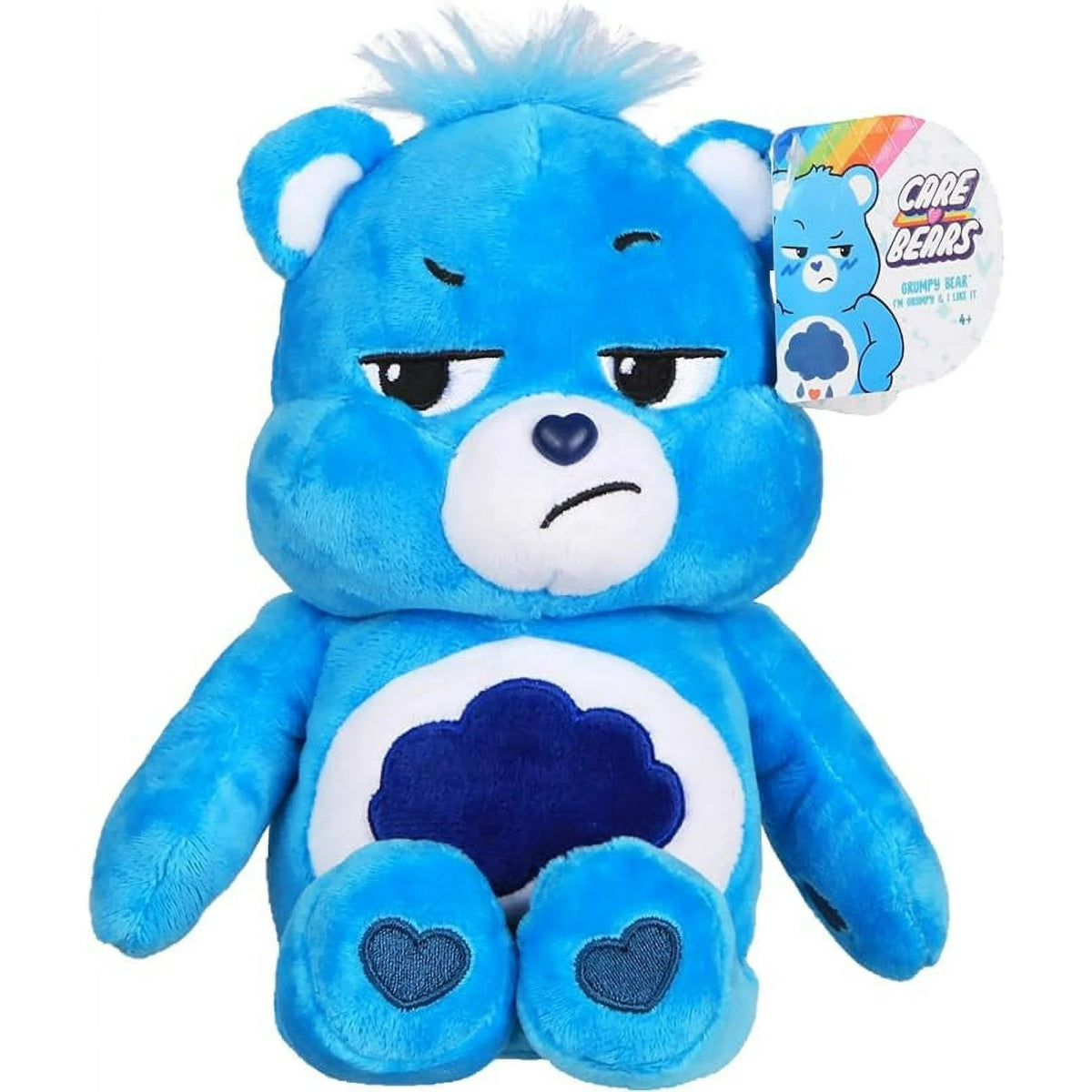 Care Bears 9 Inch Grumpy Bear Plush Toy - Owl & Goose Gifts