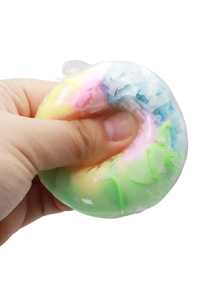 Pastel 2 Inch Crispy Cracking Squishy Ball - Wax ASMR Sensory Toy