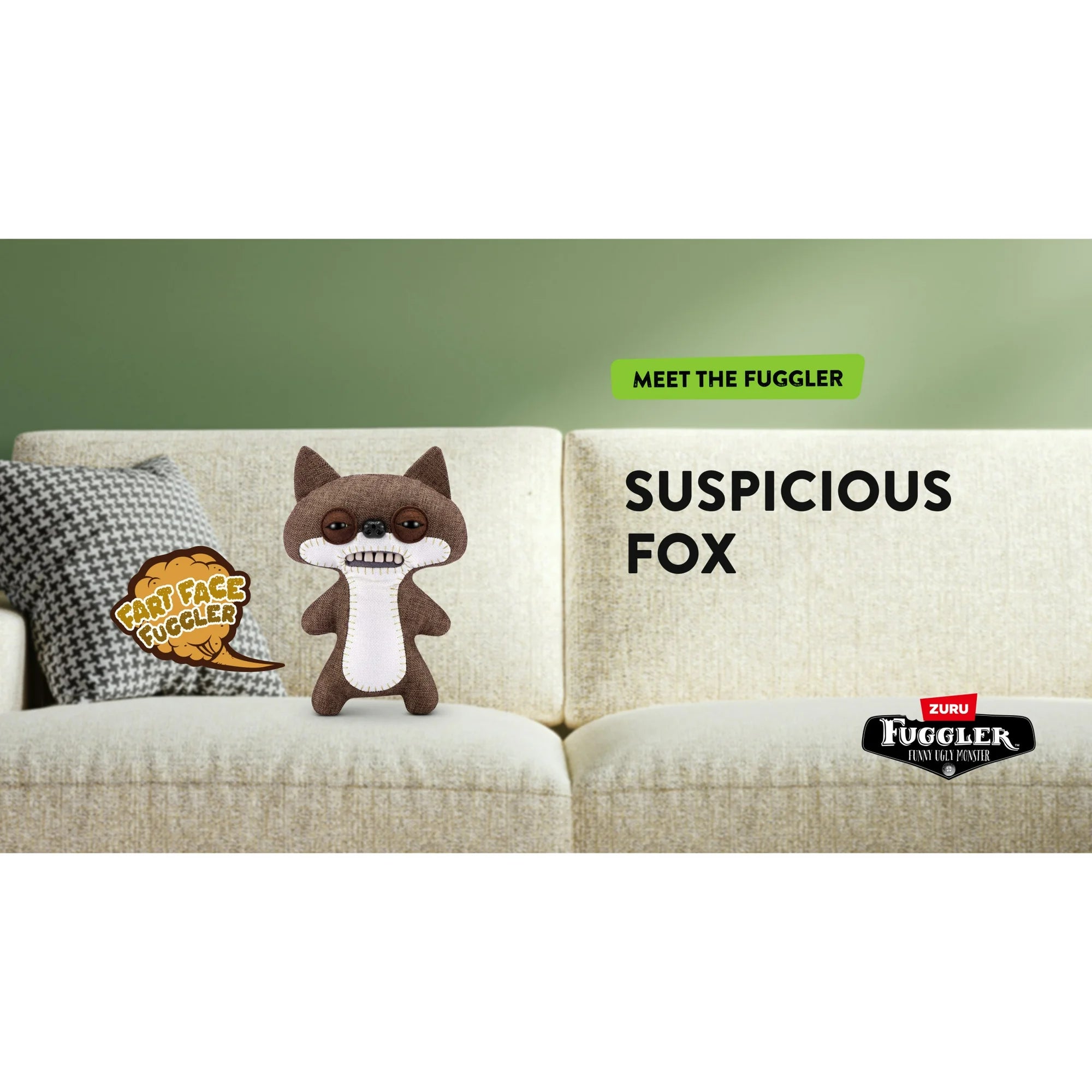Zuru Fugglers 9 Inch Fart Face - Suspicious Fox