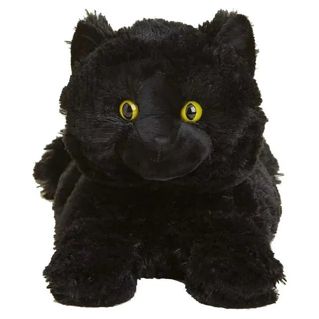 Warmies 13 Inch Black Cat Microwavable Plush Toy - Owl & Goose Gifts