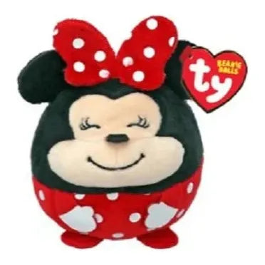 Ty Puffies Beanie Ball 4 Inch Minnie Mouse