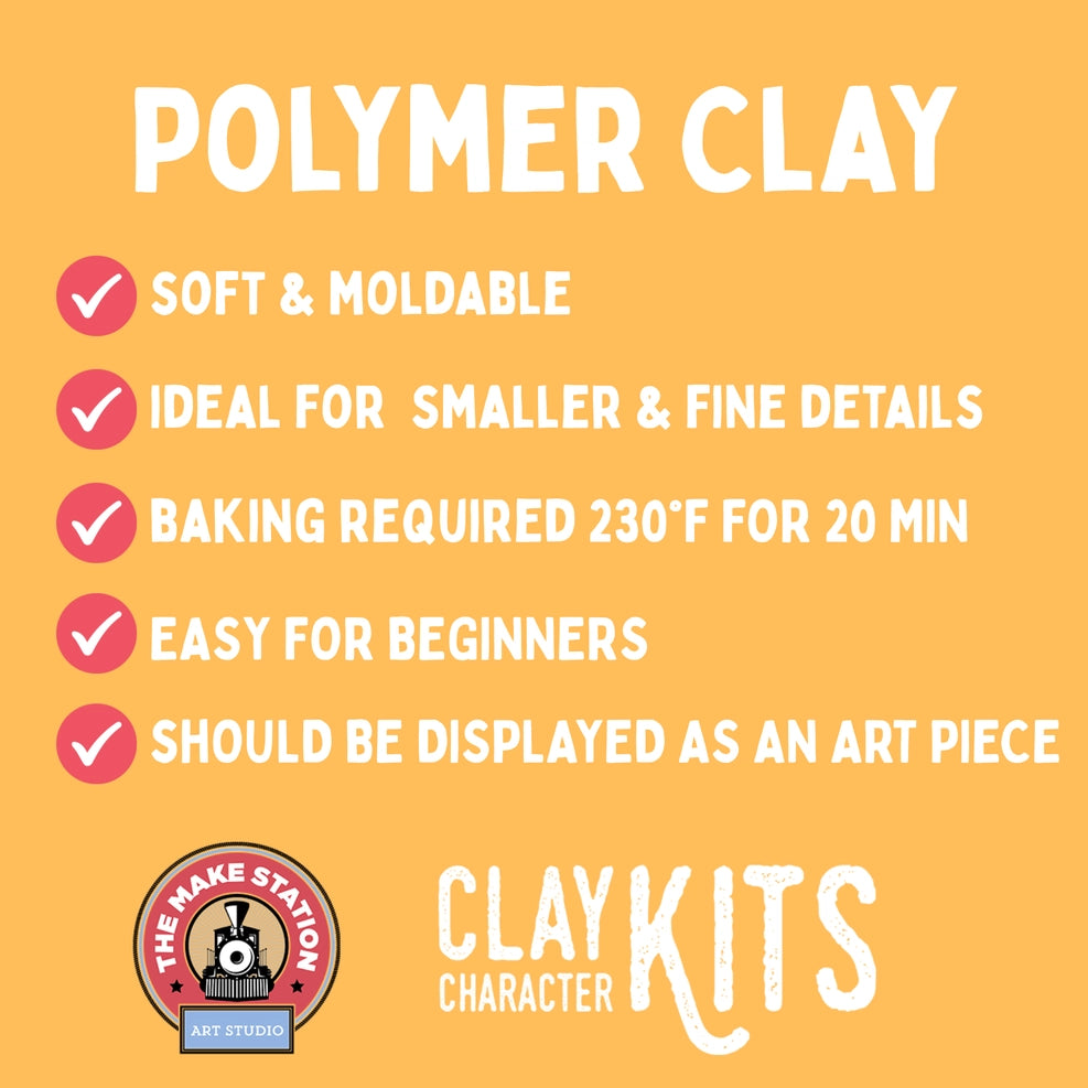 The Make Station DIY Polymer Clay Kit:  S'more Than a Feeling
