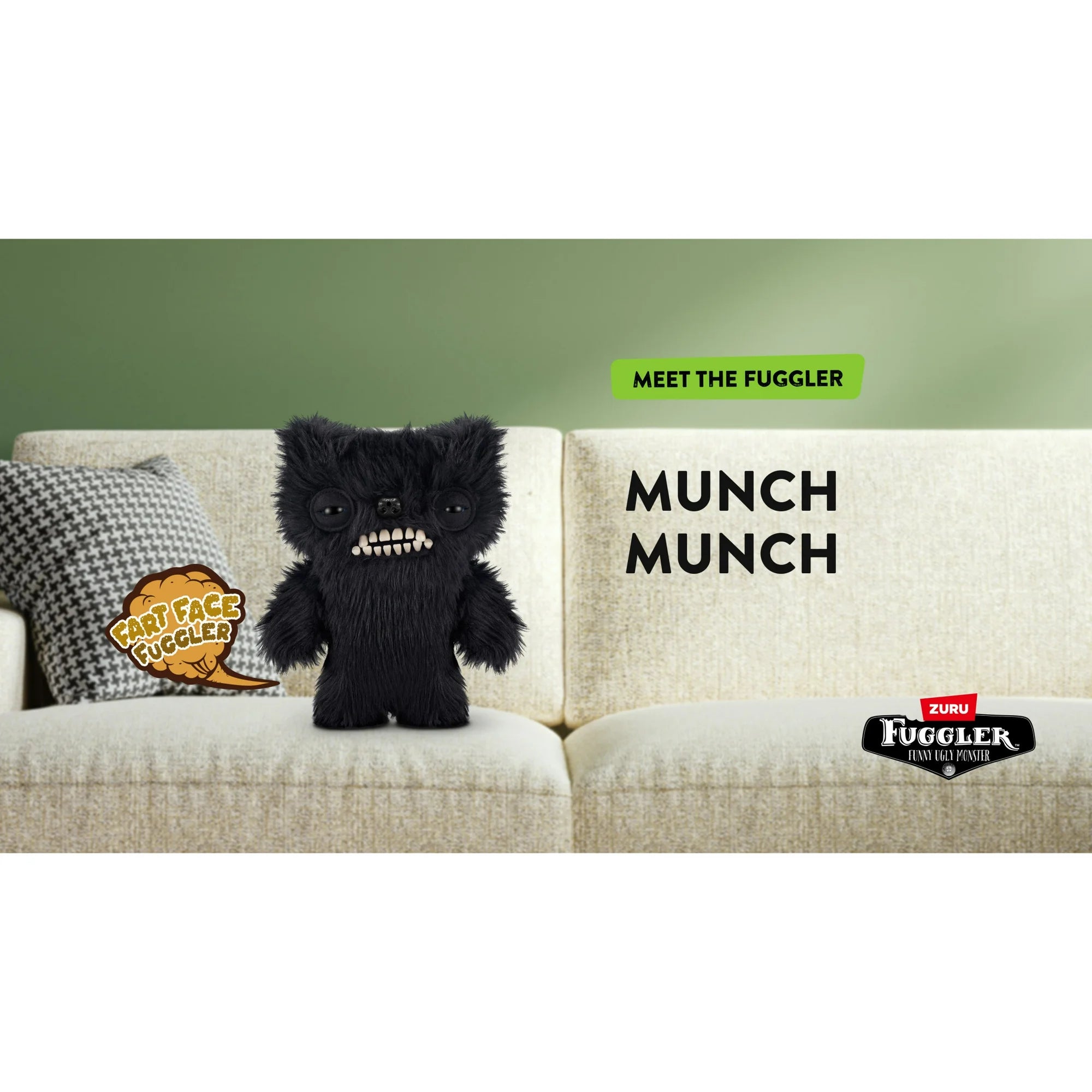 Zuru Fugglers 9 Inch Fart Face - Munch Munch