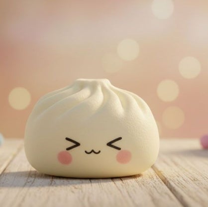 Find the Grilled Dumpling! 3 Inch Slow Rise Squishy Sensory Toy