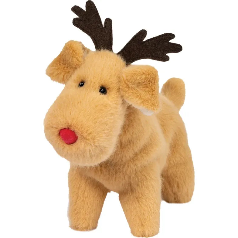 Douglas 8 Inch Reindeer Muzzle Holiday Plush Toy