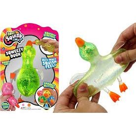 Ja-Ru Irre-Squish-Tible Sqweezy Ducks 6 Inch Squishy Sensory Toy - Assorted