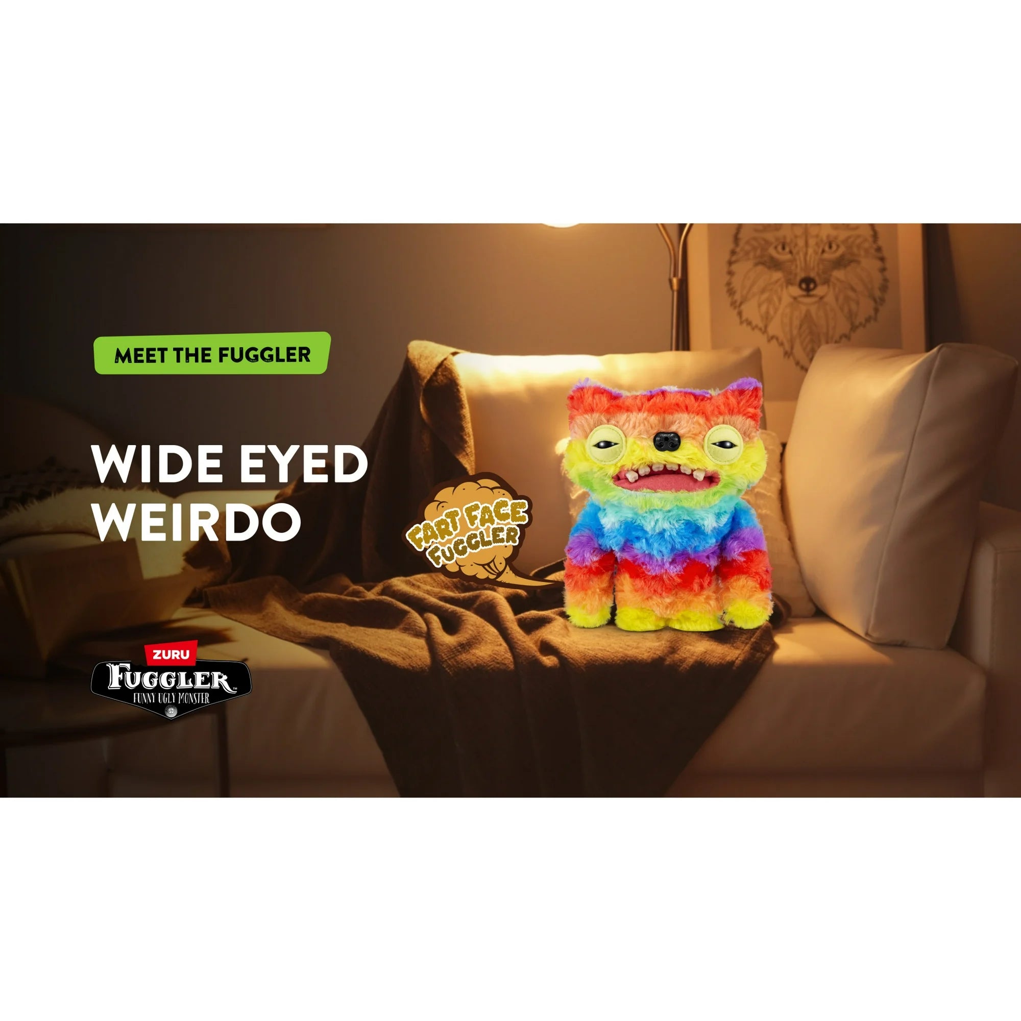 Zuru Fugglers 9 Inch Fart Face - Wide Eyed Weirdo