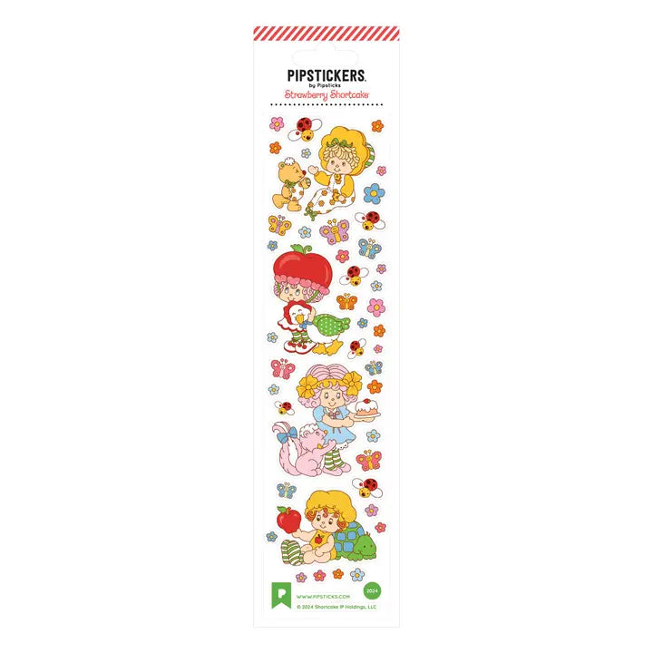 Pipsticks + Strawberry Shortcake Fruitful Friends Sticker Sheet