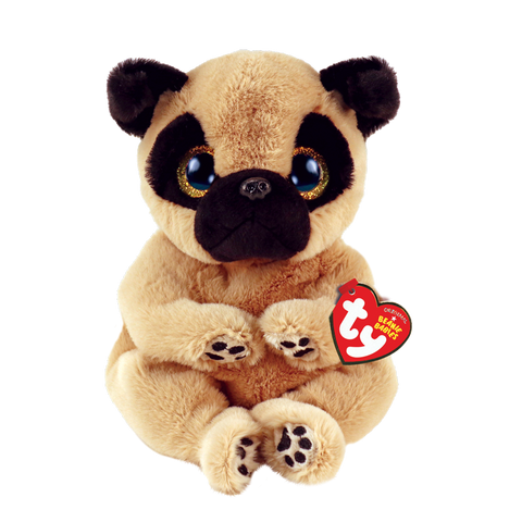 Ty Beanie Bellies 8 Inch Izzy the Pug Plush Toy