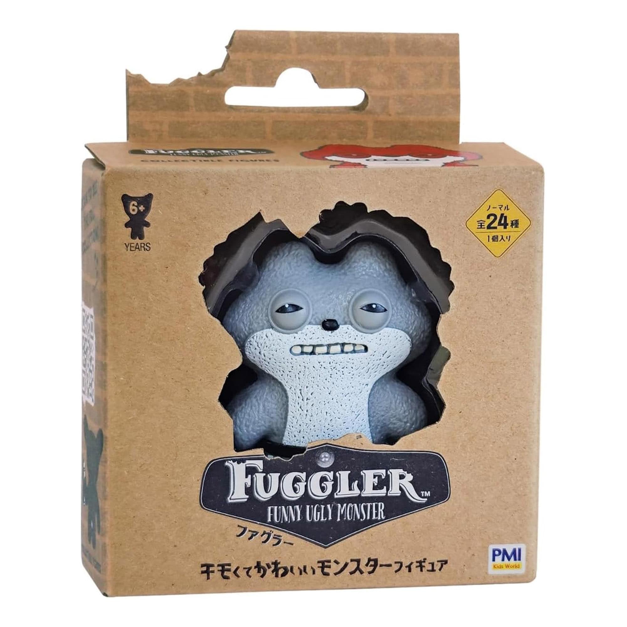 Zuru Fugglers 2.5 Inch Collectible Vinyl Figure - Gray with Underwear