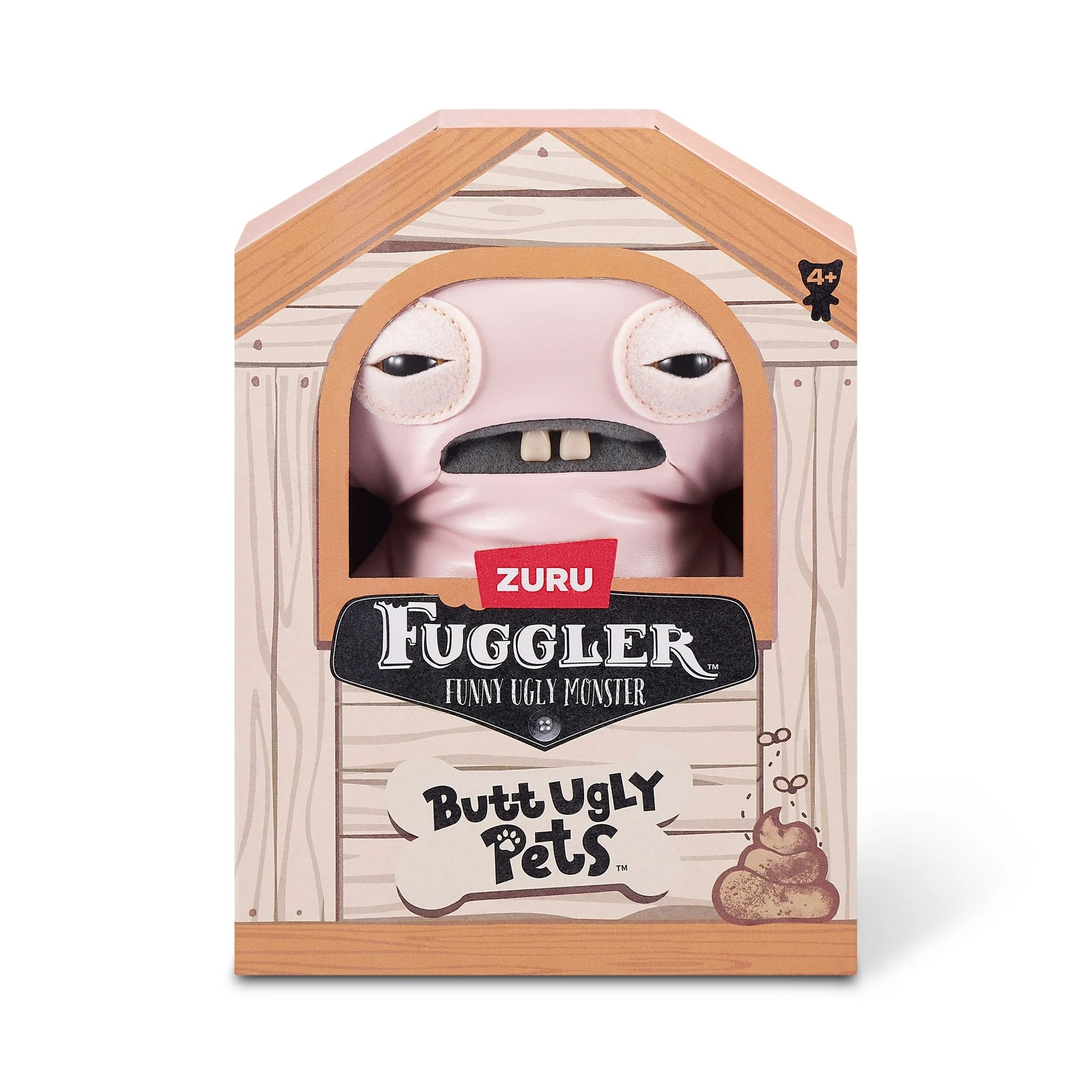 Zuru Fugglers 9 Inch Butt Ugly Pets - Uncladimir Tootin (Hairless Rat)