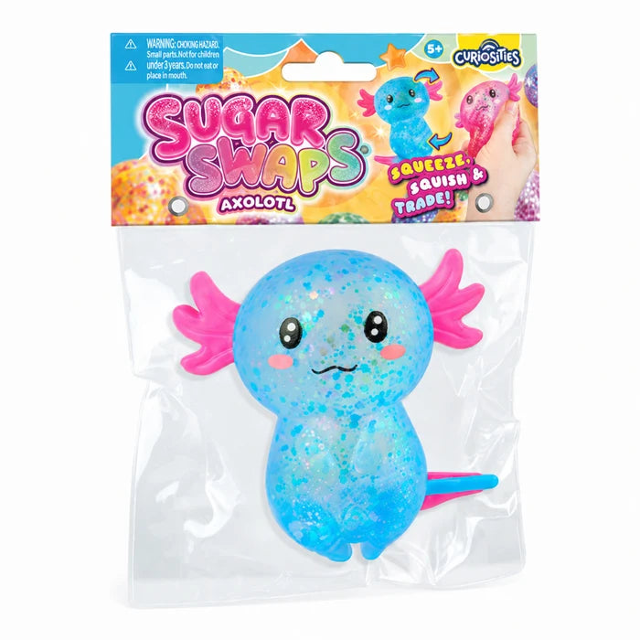 ORB 2.5 Inch Sugar Swaps™ Axolotl Squishy Sensory Toy - Assorted