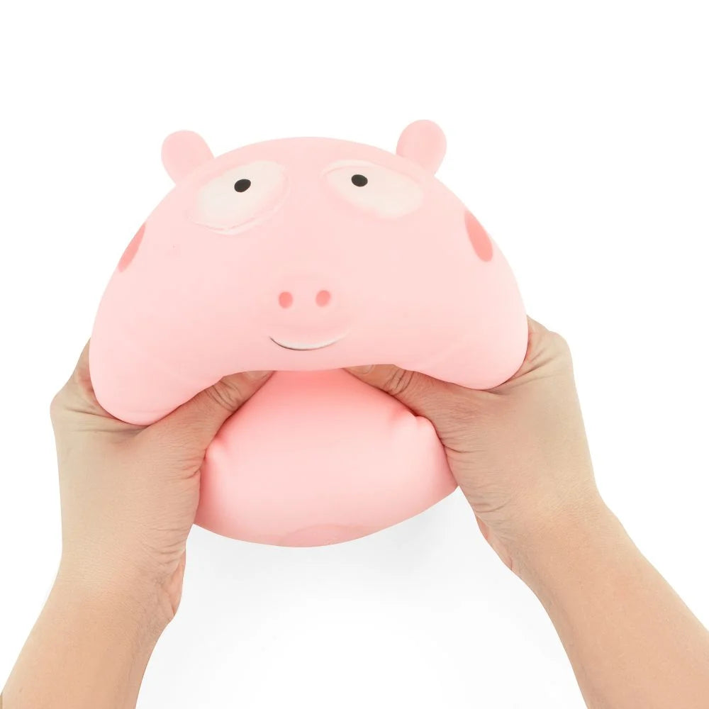 Keycraft 7" Inch Big Squij Pig Jumbo Squishy Sensory Fidget Toy