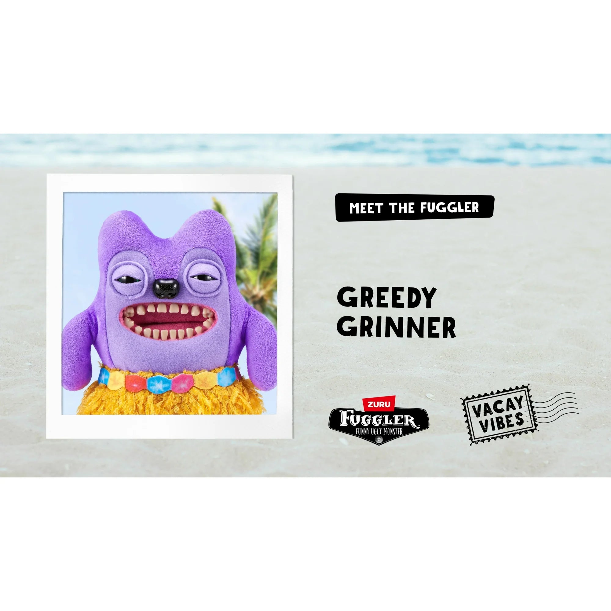 Zuru Fugglers 9 Inch Vacay Vibes - Greedy Grinner