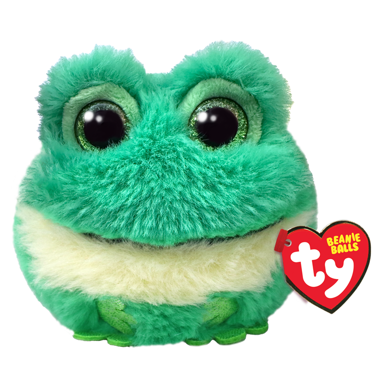 Ty Beanie Balls 4 Inch Gilly the Frog Plush Toy