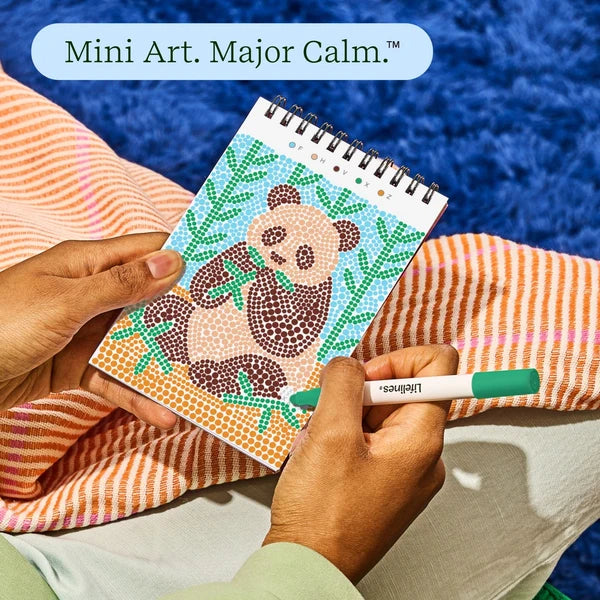 Lifelines FlowArt MINI Dot-By-Letter - Into The Wild - Meditative Art