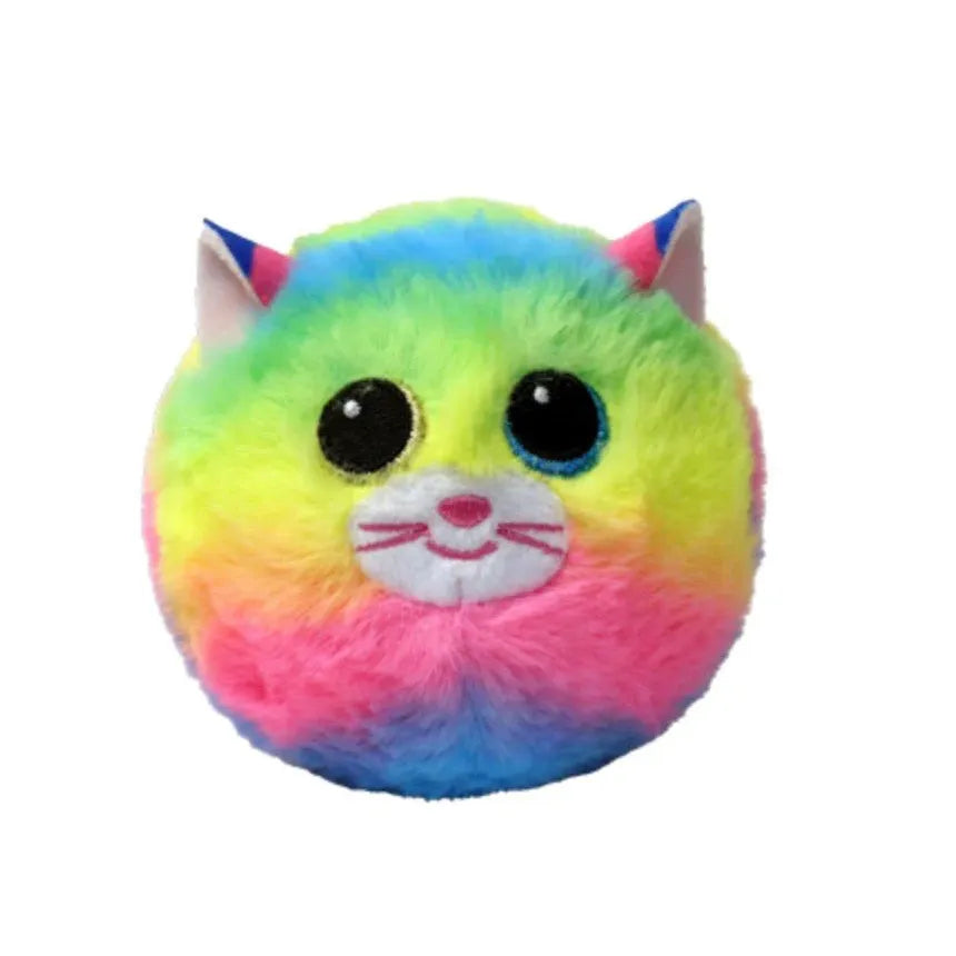 Ty Beanie Bouncers 4 Inch Gemma the Rainbow Cat Plush Toy