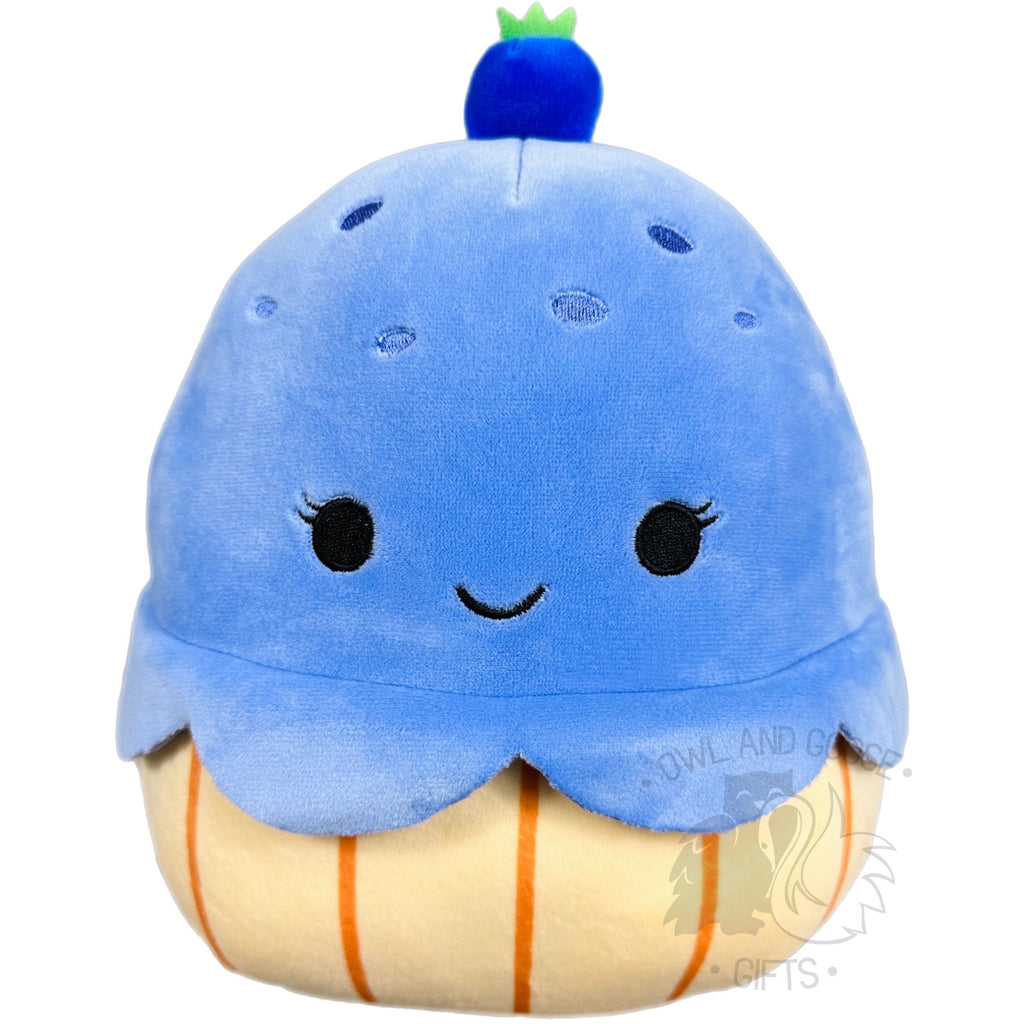 Squishmallow 8 Inch Jova the Blueberry Muffin Plush Toy