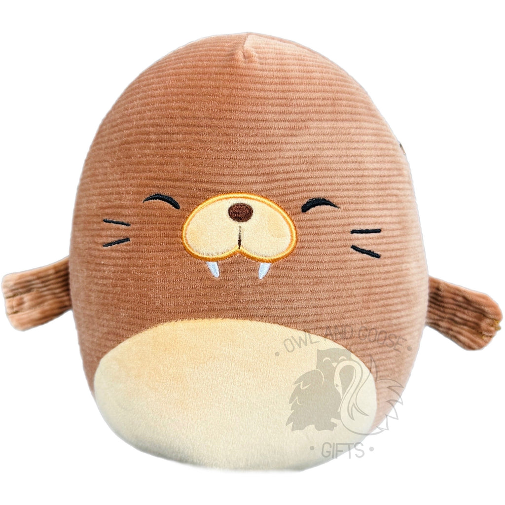 Squishmallow 8 Inch Bruce the Walrus Squisharoys Plush Toy