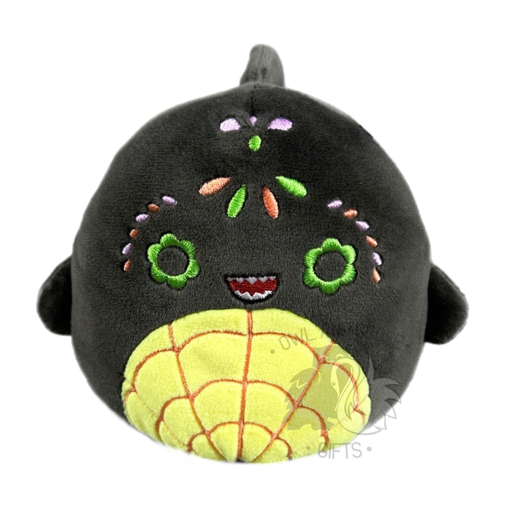 Squishmallow 5 Inch Oceana the Shark Day of the Dead Plush Toy - Owl ...