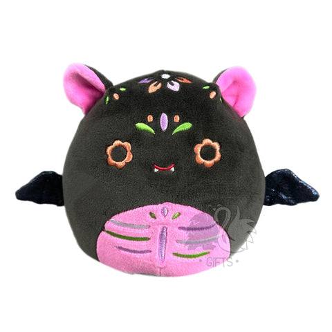 Squishmallow 5 Inch Dalia the Pink Bat Day of the Dead Plush Toy